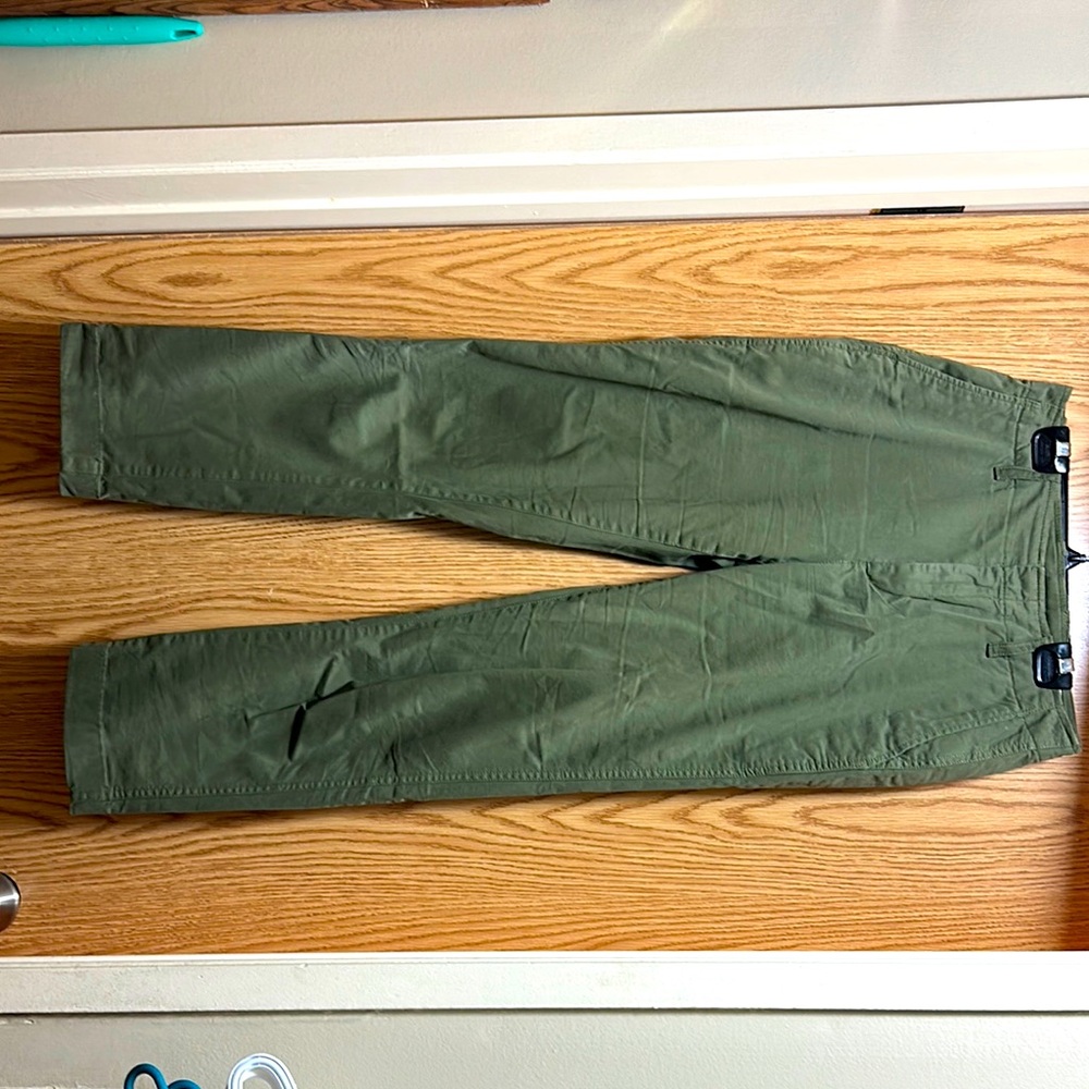 GAP Green Chinos Comfortable Cotton Blend